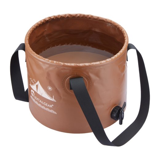 Flextail Flex Bucket 20L Folding Bucket (Brown)