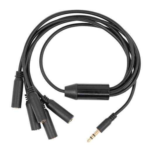 1-to-5 splitter, 3.5mm jack—Shelly accessory