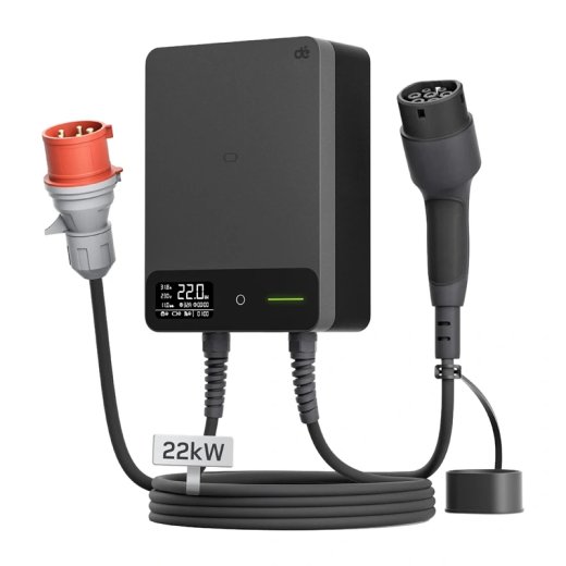 Wallbox dé 22kW with 15m cable