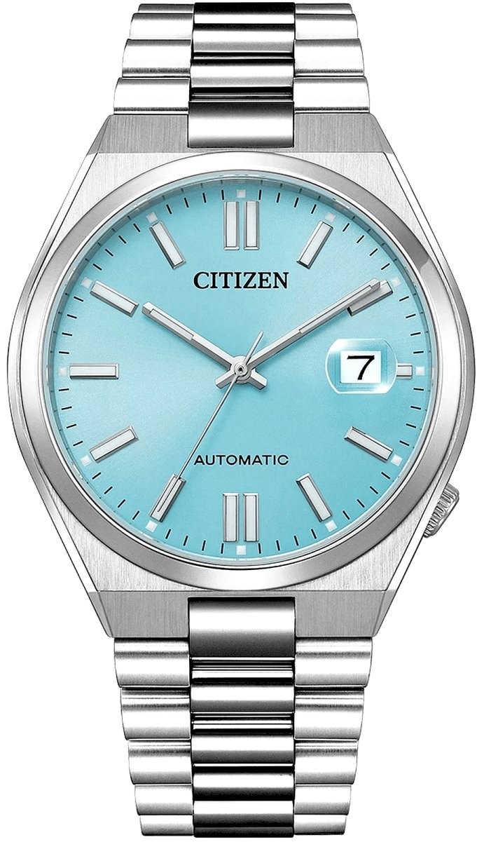 Citizen Tsuyosa Meeste Kell 40mm Jääsinine Cirkkel Roostevaba Terase Kärg