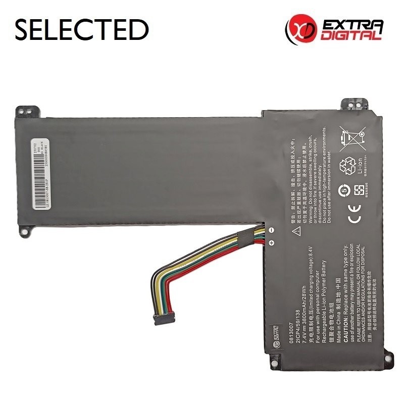 ExtraDigital Sülearvuti Aku LENOVO 0813007 3800mAh