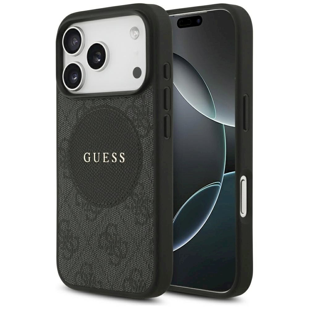 Guess 4G Circle Classic Logo MagSafe Case iPhone 17 Pro jaoks / must