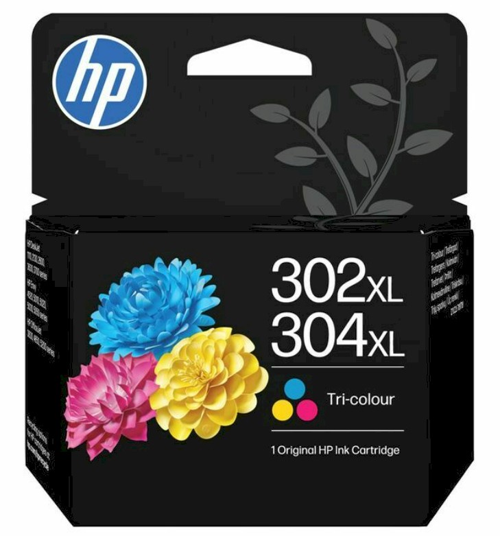 HP 302XL/304XL Tintpatruun Tri-color