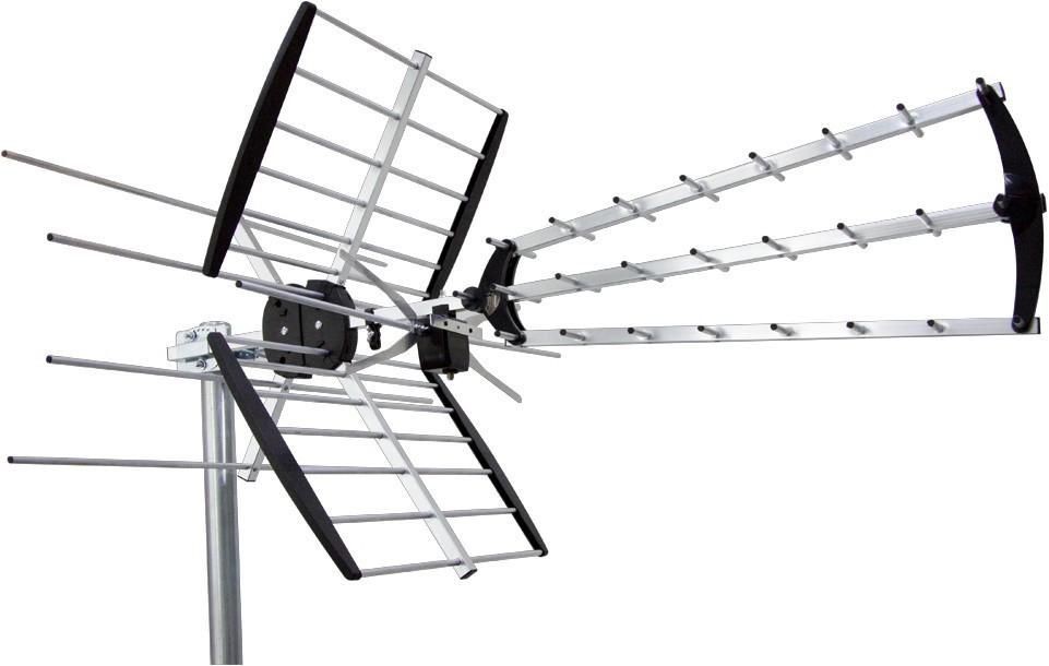 COMBO212 lauko UHF/VHF antena LTE 700 pasirengęs CH 5-12