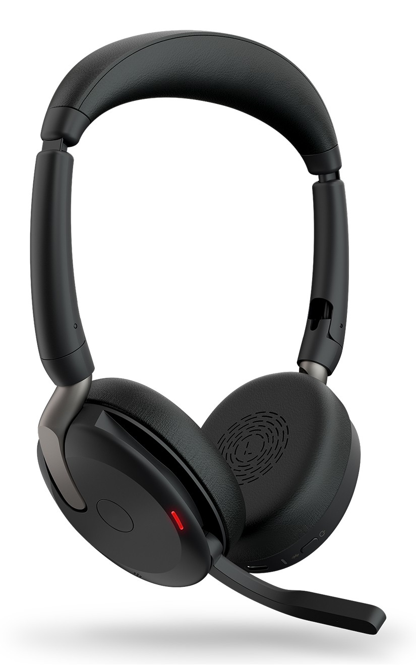 Evolve2 65 Flex - USB-A UC stereo (belaidžio įkrovimo)