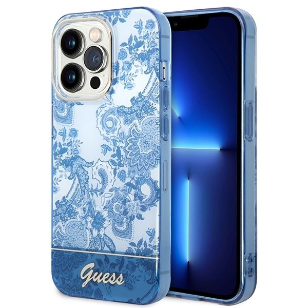 Guess GUHCP14XHGPLHB tagakaas Apple iPhone 14 Pro Max jaoks