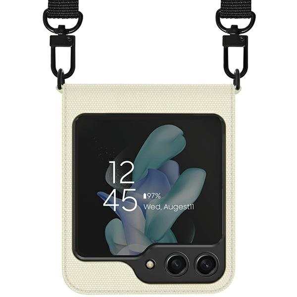 Araree lõuendist päevikukorpus Samsung Galaxy Z Flip5 jaoks
