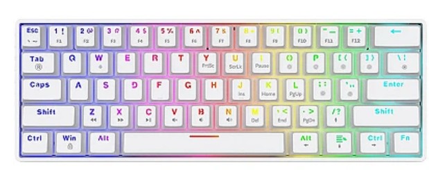 Savio WHITEOUT X2 mehaaniline klaviatuur