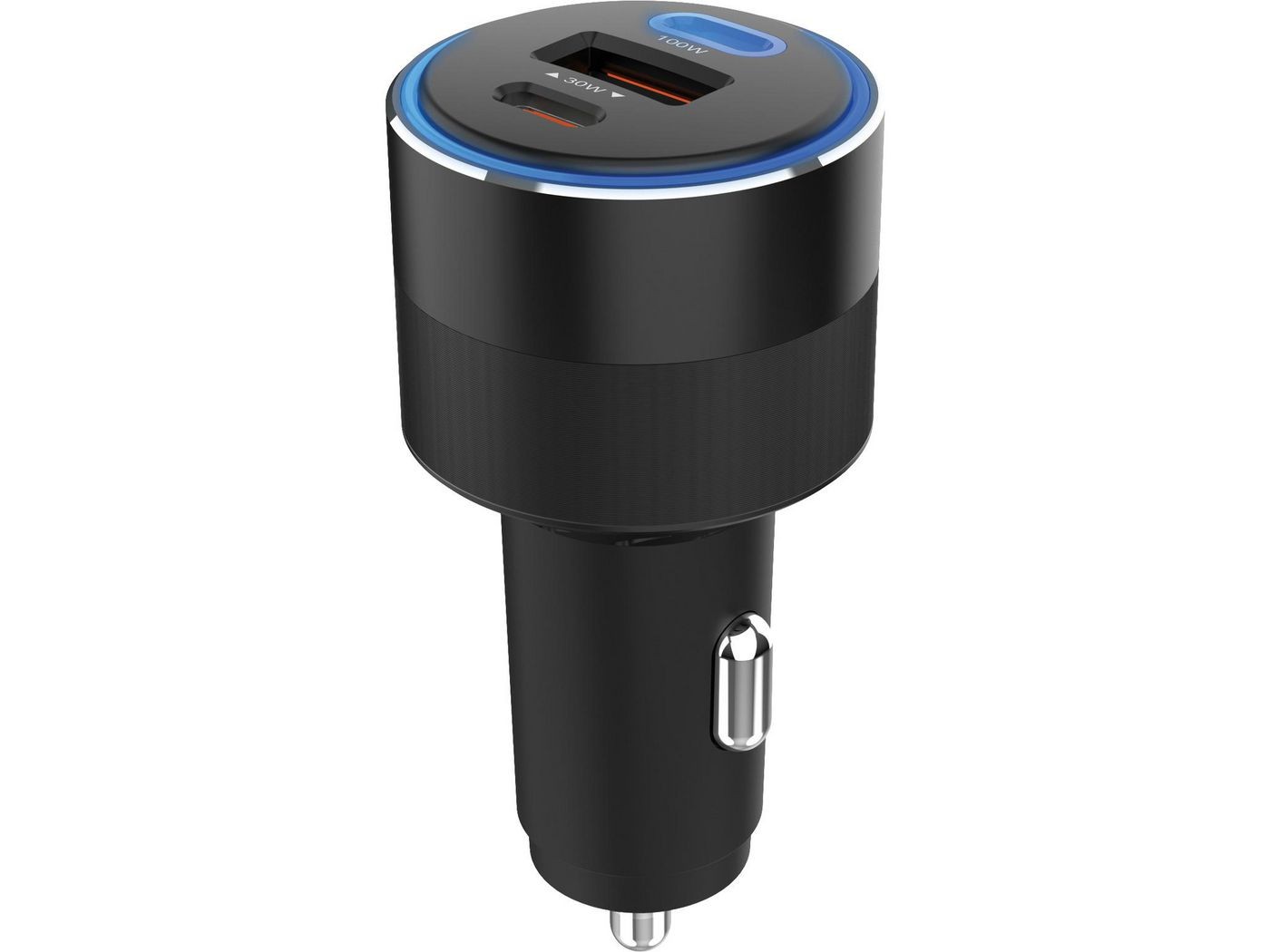 Autolaadija 3in1 130W USB-C PD