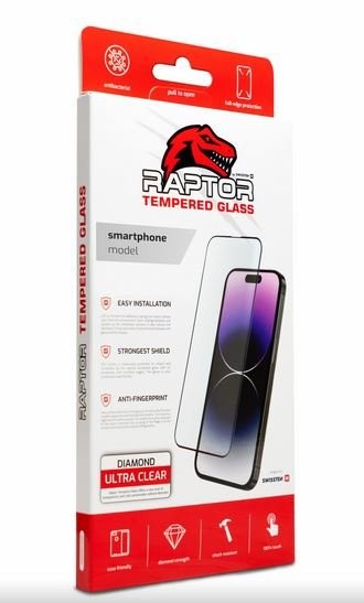 Swissten Raptor Diamond Ultra Täisnäo karastatud klaas Oukitel WP13 jaoks