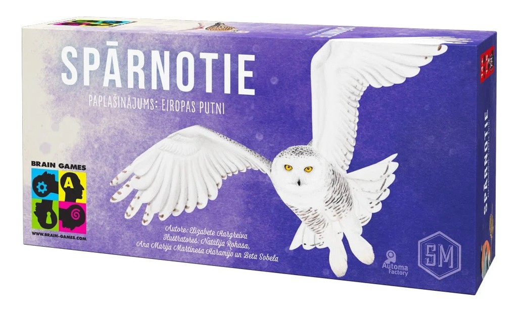 Brain Games Lauamäng Spārnotie Paplašinājums Eiropas putni LV