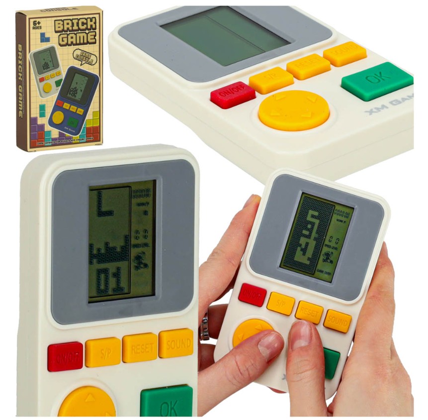RoGer XM 3363 Elektrooniline mäng Tetris / Valge