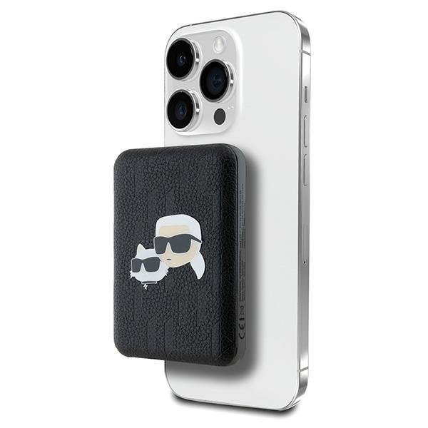 Karl Lagerfeld Karl & Choupette Head Pin MagSafe powerbank 5000mAh
