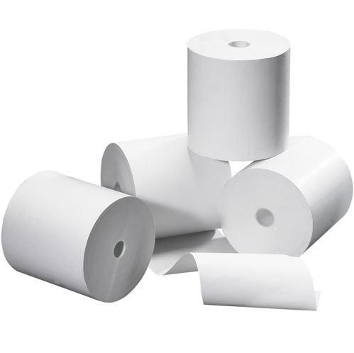 Termiline Võtmepaber 80x80mm Tüüp 12mm - 75M, 55gr. Valge