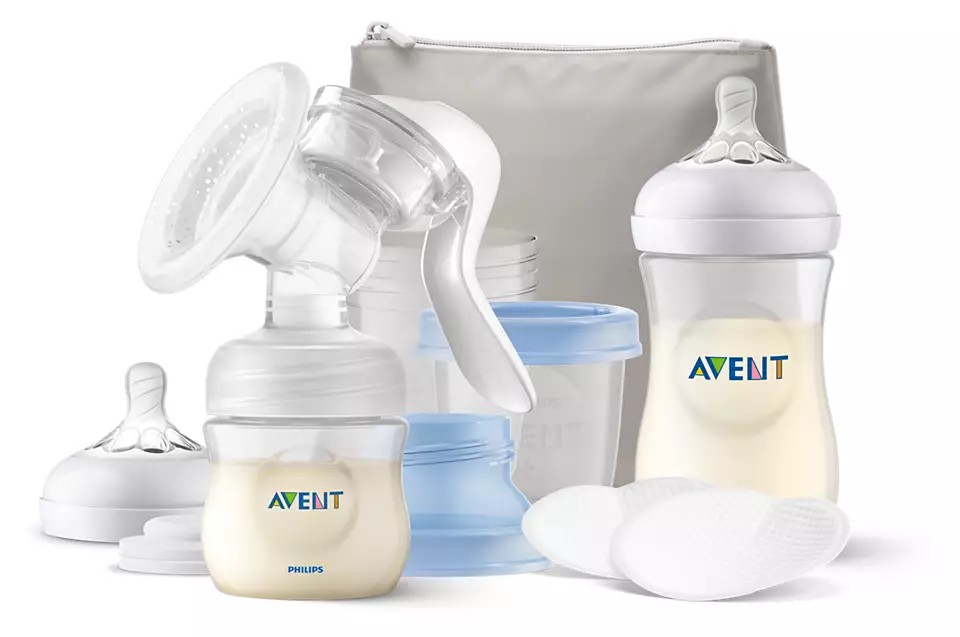 Philips Avent Lotus SCF430/16 käsitsi rinnapumba komplekt