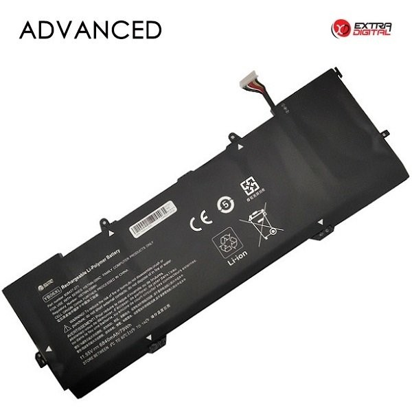 ExtraDigital YB06XL aku HP sülearvutile 6840mAh
