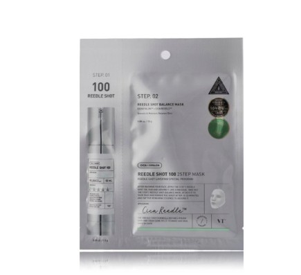 VT Cosmetics Reedle Shot 100 2 Step Face mask 1,5 g + 25 g