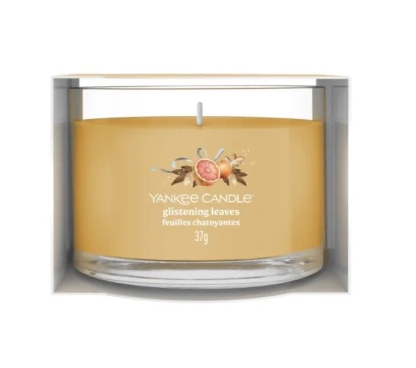 Yankee Candle Glistening Leaves lõhnaga küünal 37g