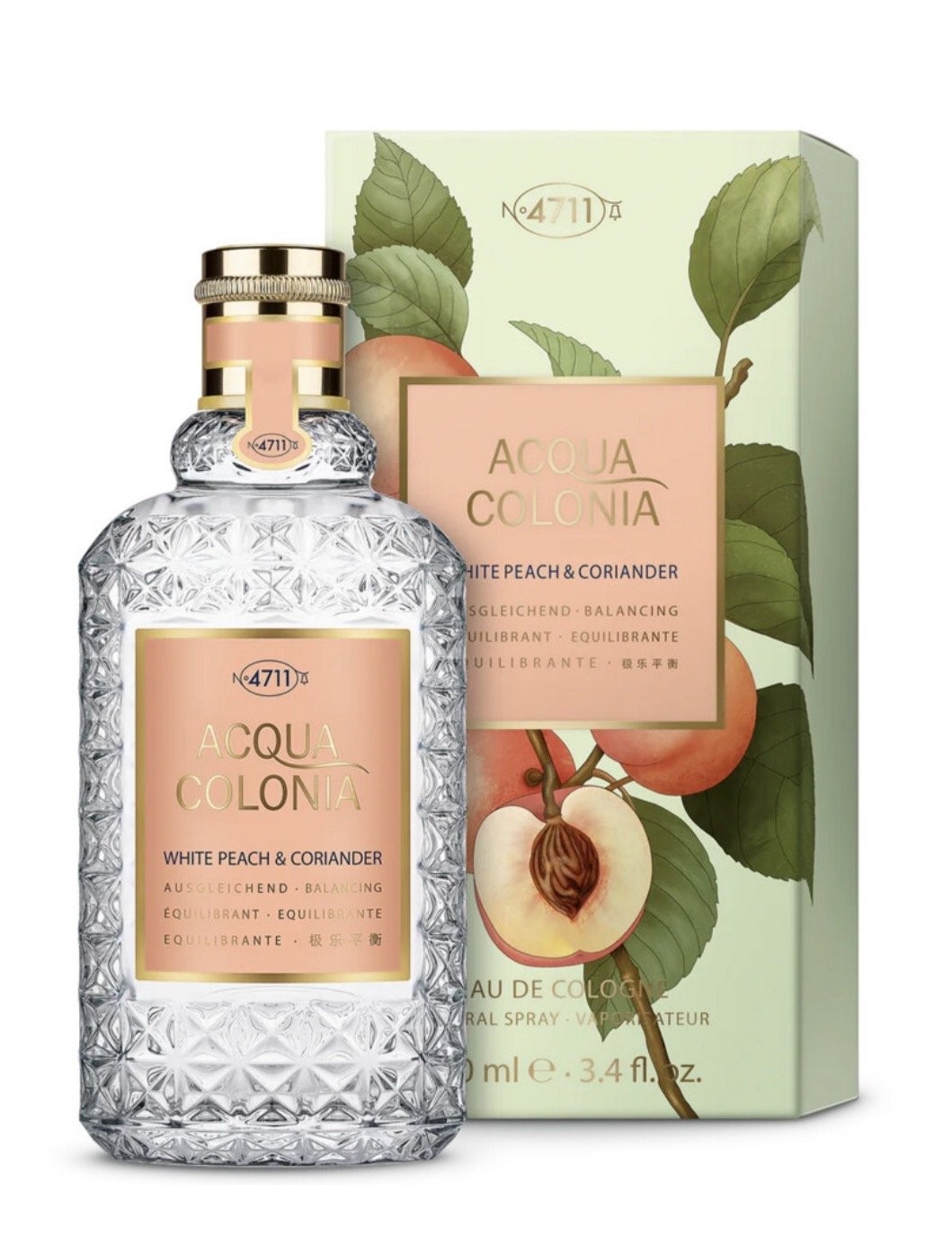 4711 Acqua Colonia White Peach & Coriander Parfüüm EDC 100ml