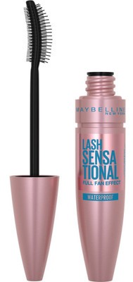 Maybelline Lash Sensational Waterproof volumiseeriv ripsmetušš 9.5 ml / must