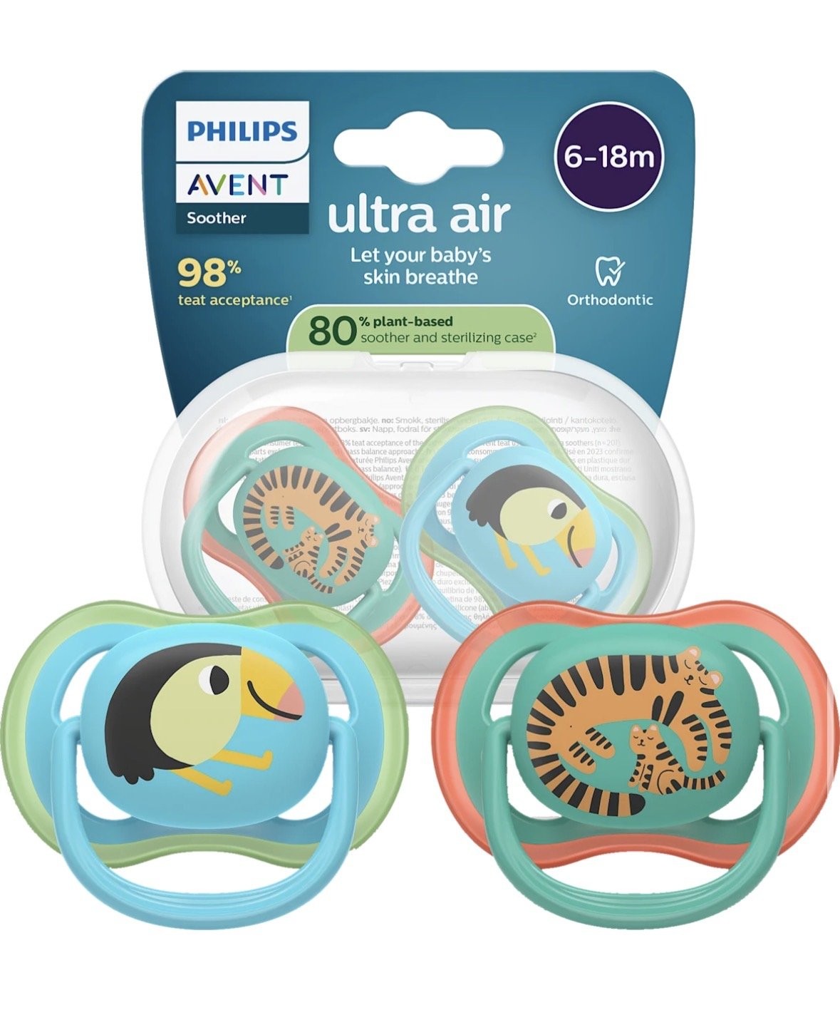 Philips Avent Ultra Air beebi rümp 6-18m 2tk