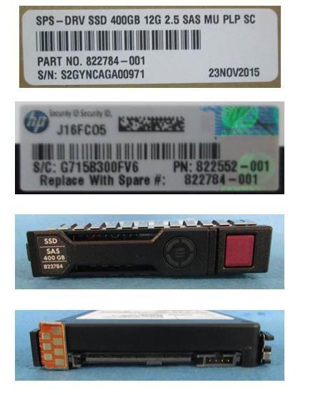 hot-plug SSD 400GB SAS 2.5inch SFF power loss