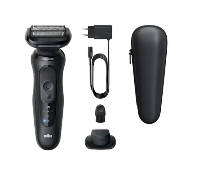Braun Shaver 52-N1200s Series 5 Operating time (max) 50 min Wet & Dry Lithium Ion Black