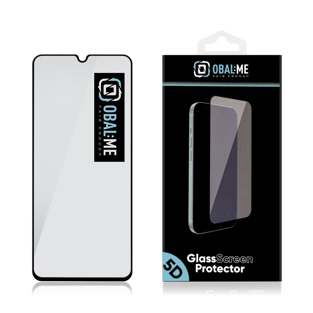 OBAL:ME 5D klaaskile Xiaomi Redmi 14C 4G/Poco C75/Poco M7 jaoks / must