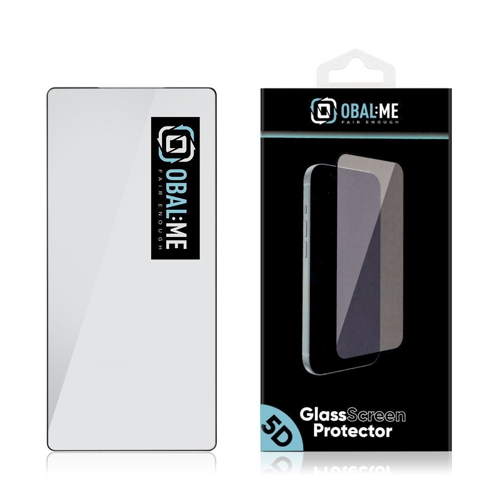 OBAL:ME 5D klaaskile Samsung Galaxy S25 Ultra jaoks / must