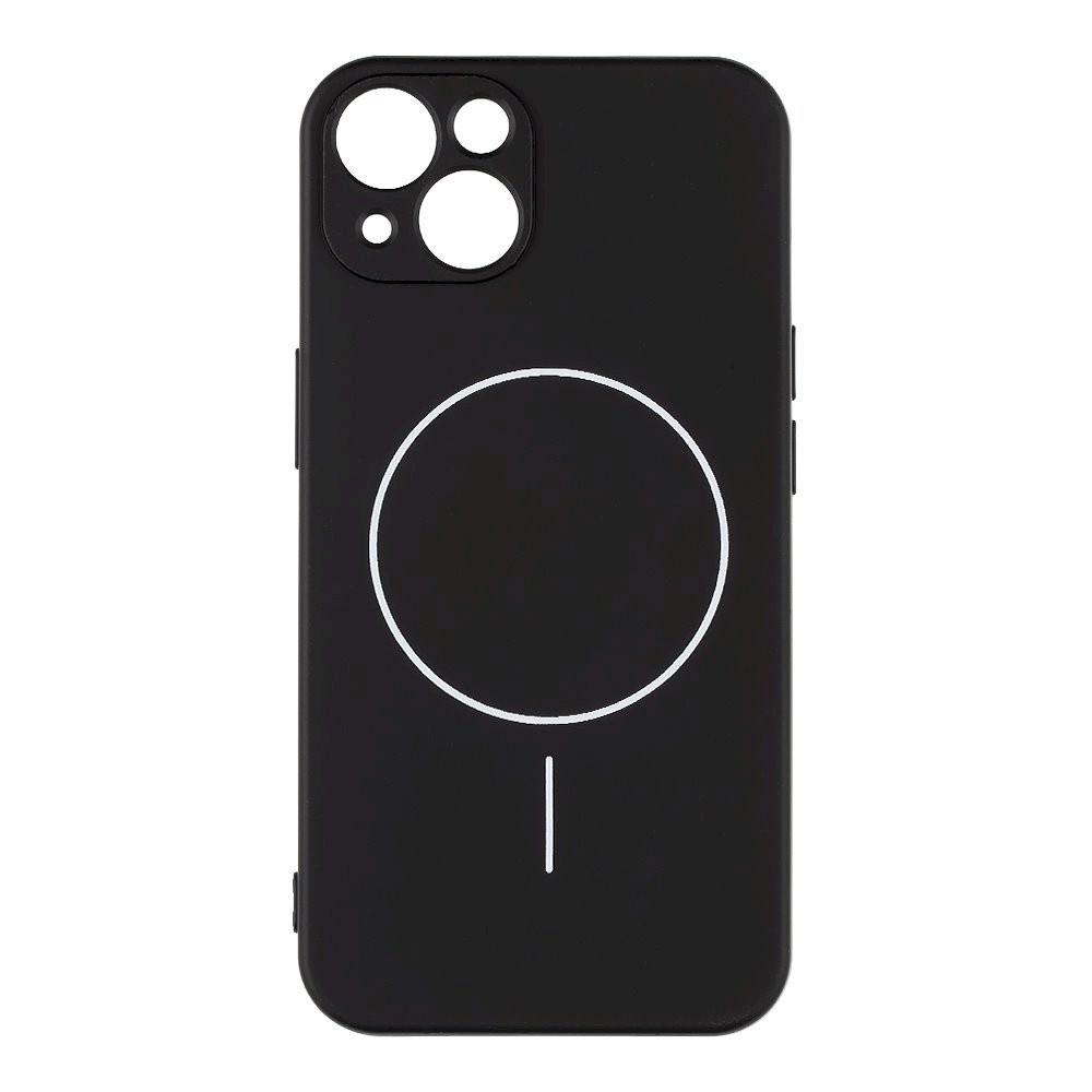 OBAL:ME MagNetix matt TPU ümbris Apple iPhone 13 jaoks / must