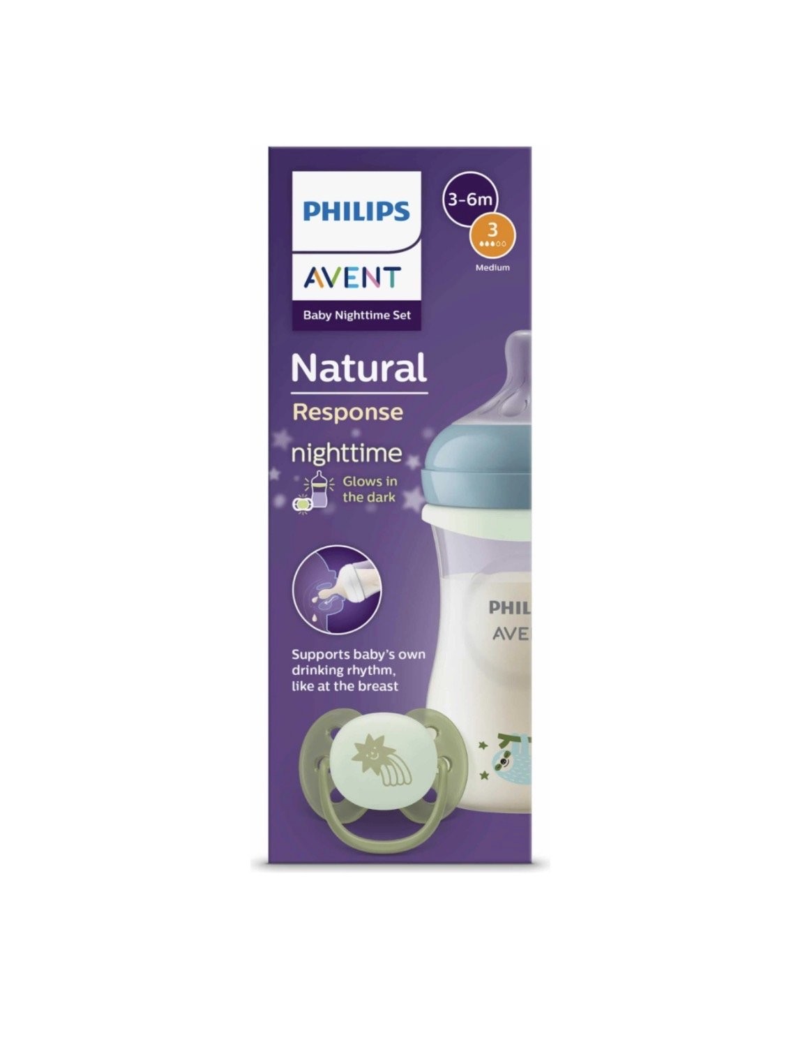 Philips Avent Natural Response Öine Beebi Toitmise Komplekt