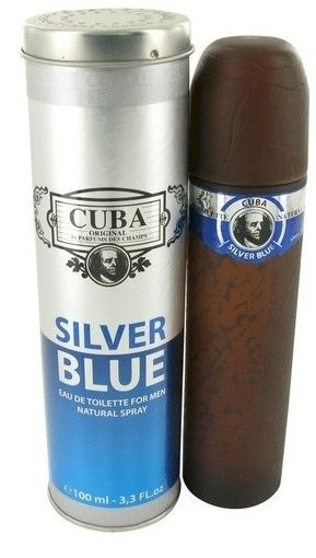 Cuba sidabro mėlynas parfumuotas EDT 100 ml