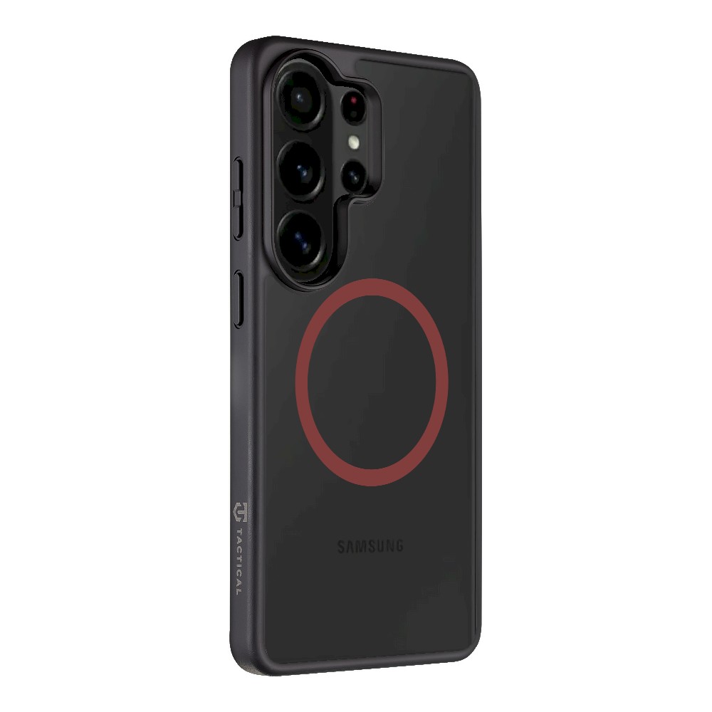 Taktikaline MagForce Hyperstealth 2.0 ümbris Samsung Galaxy S26 Ultra jaoks / must/punane