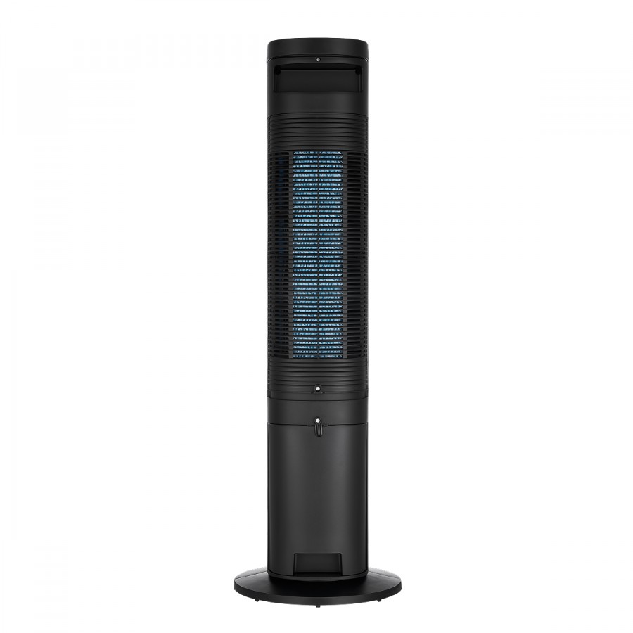 Cooling tower fan, 45W, Ion purifying, 2 ice-box, 4l water tank, 3 wind modes: Normal/Sleep/Eco, 3 speeds, Air flow 300m3/h, 7h timer, Auto swing blad