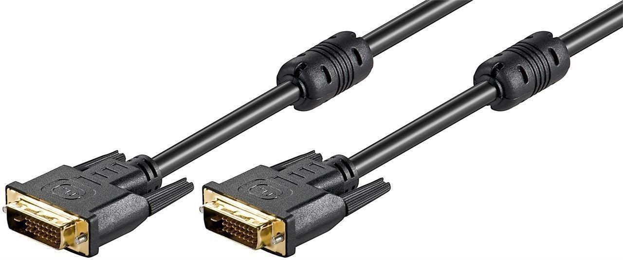 DVI-D 24+1-pin su Ferritu, M-M Full HD 1080p, dvigubas ryšys, 2m