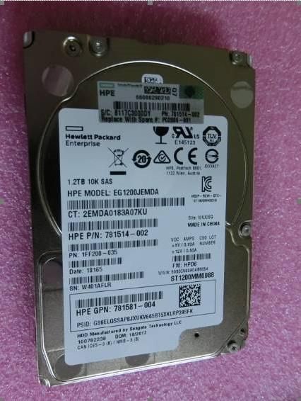 DRV HDD 1.2TB 10K SFF SAS RW NHP DS