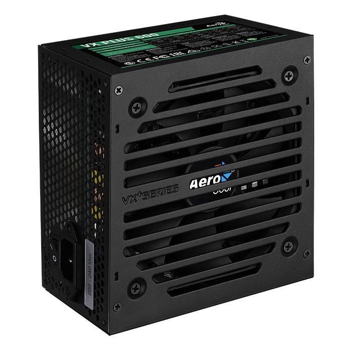 POWER SUPPLY AEROCOOL PGS VX-600PLUS 600W 80+ BOX