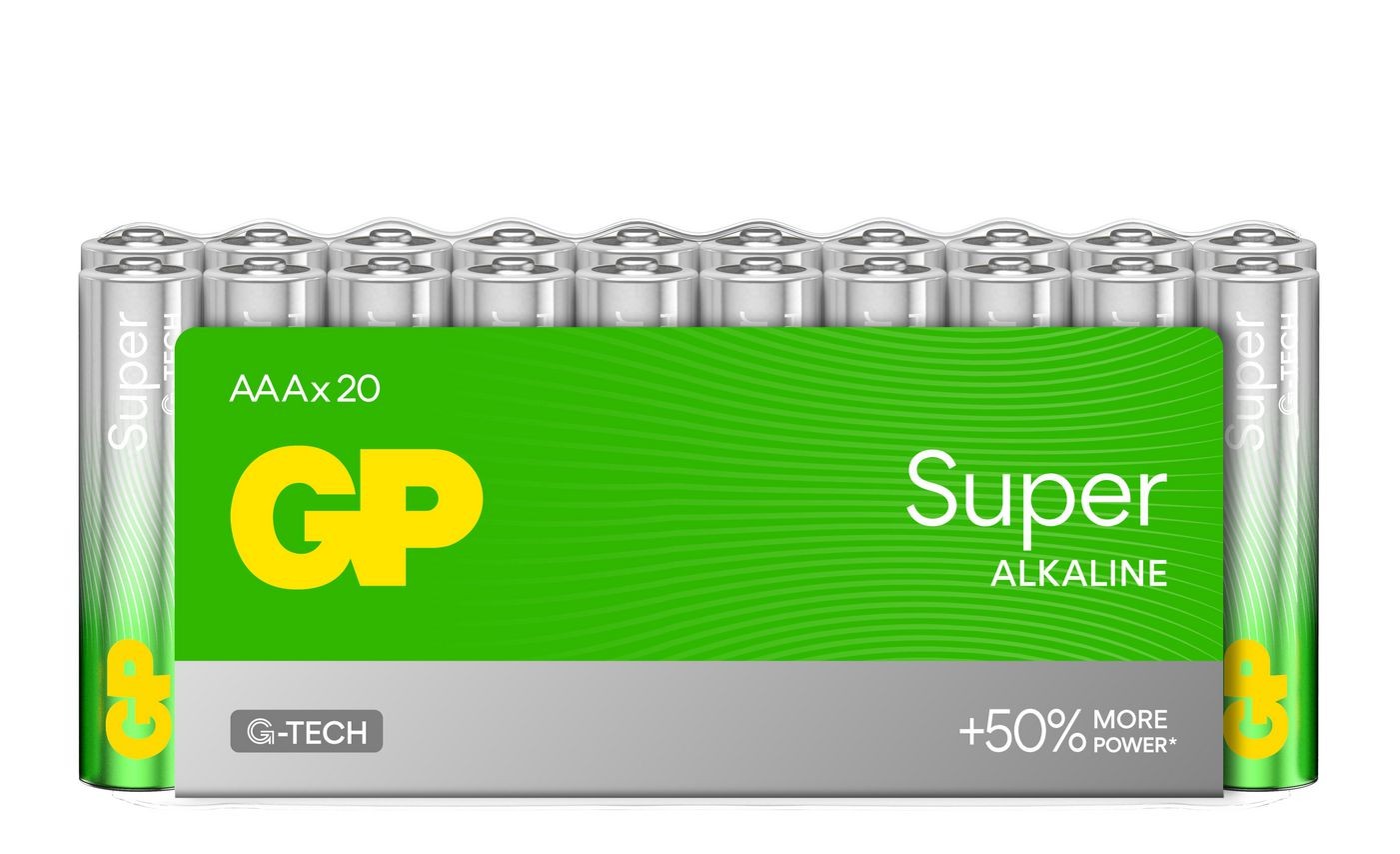 SUPER ALKALINE AAA/LR03 Baterija. 20-pak