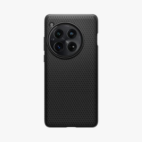 Oneplus 12 skysto oro matinis juodos spalvos mobiliojo telefono dėklas 17.3