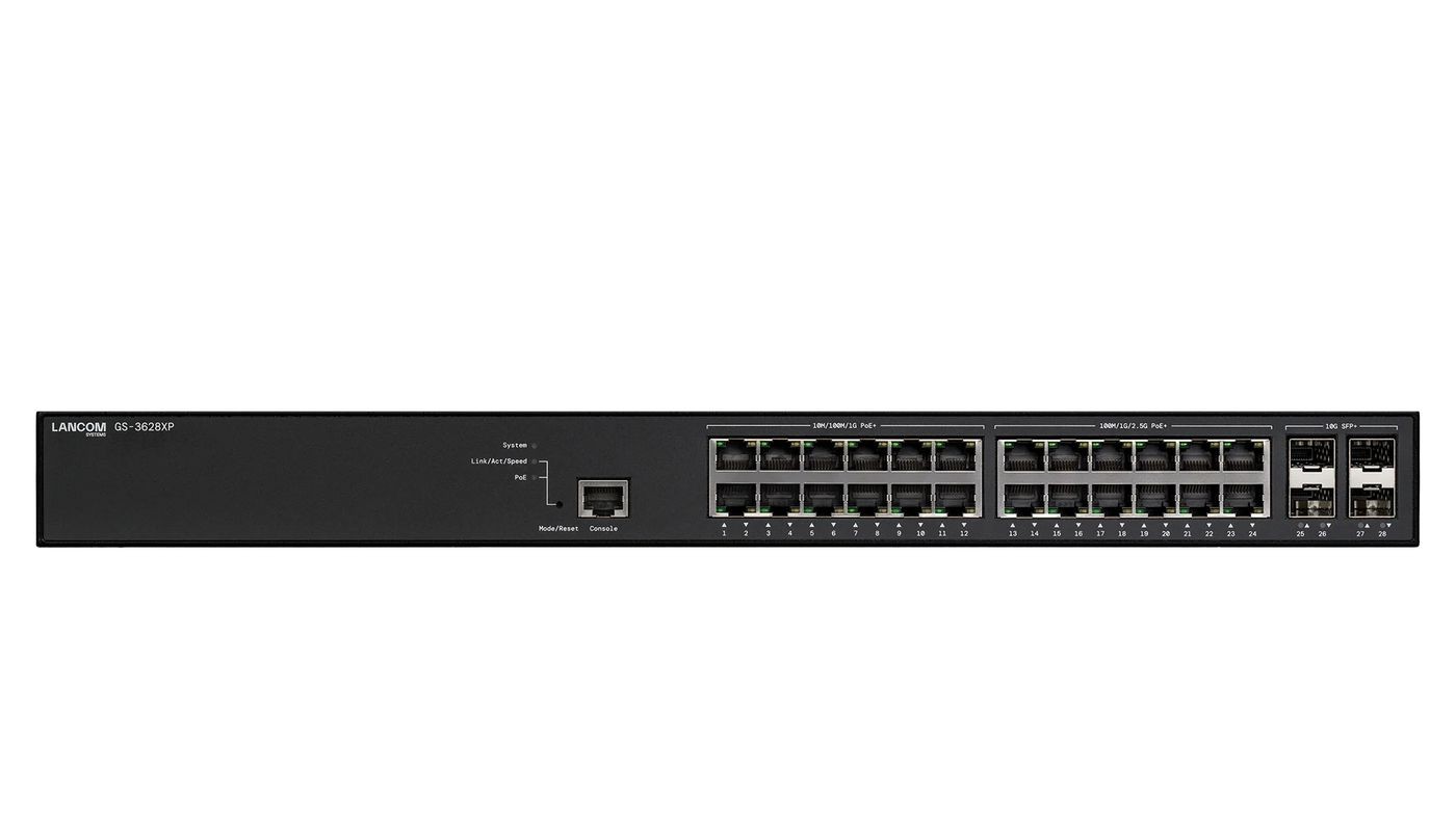 Valdomas L3 lite daug gigabitų PoE+ prieigos keitiklis, 12x 1GE