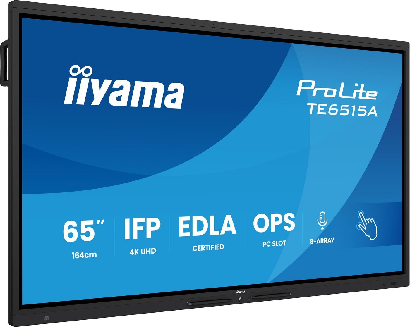 65'' UHD IR 40P Touch AG su interaktyviu Android EDLA OS