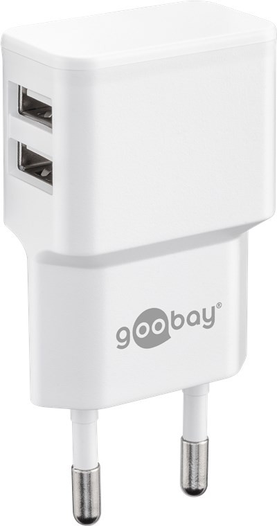 Goobay 2,4 A Dual USB laadimislaaduri 44952