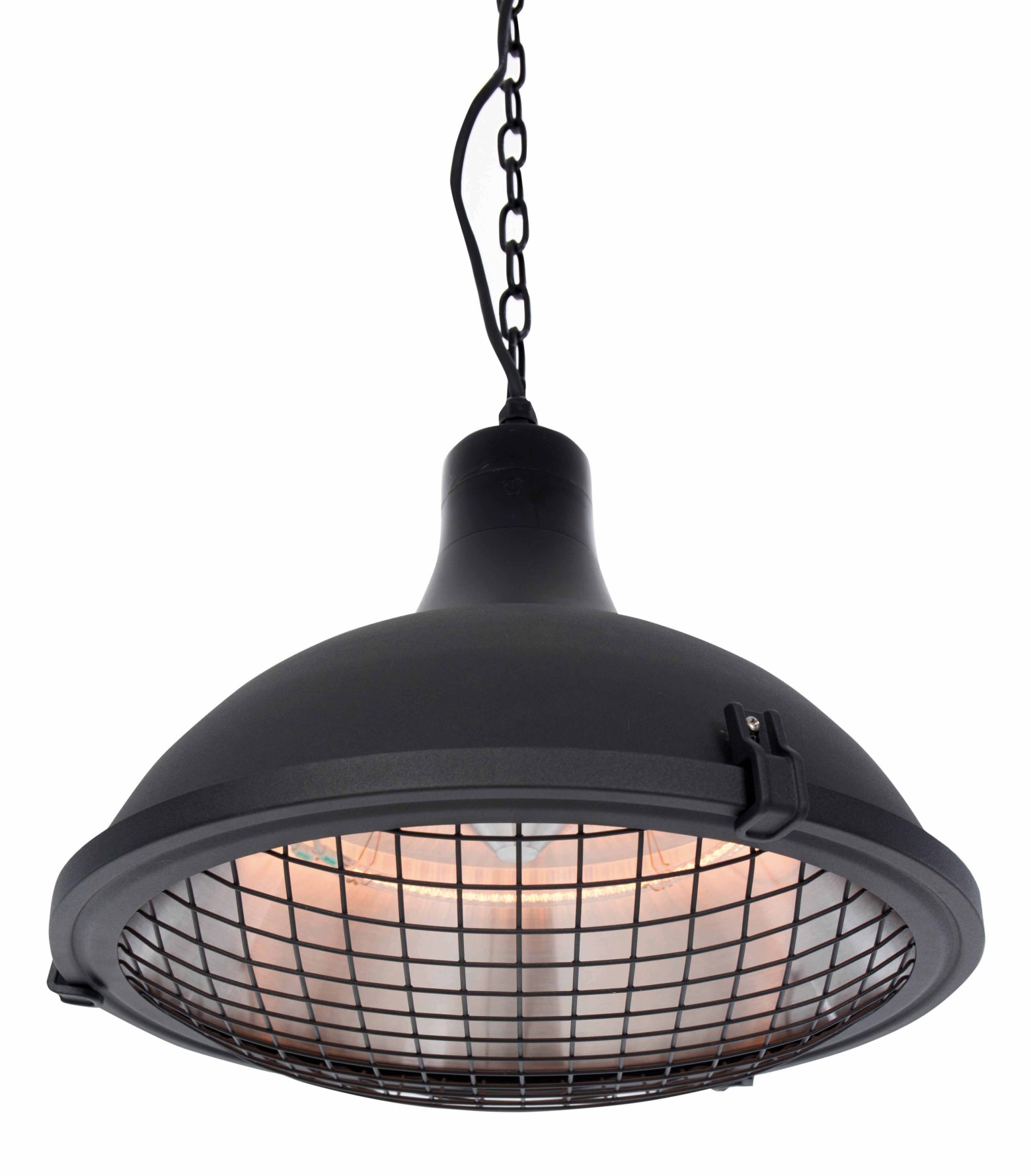 SUNRED Küttekeha IND-2100H, Indus II Bright Rippe-infrapuna 2100 W Must IP44