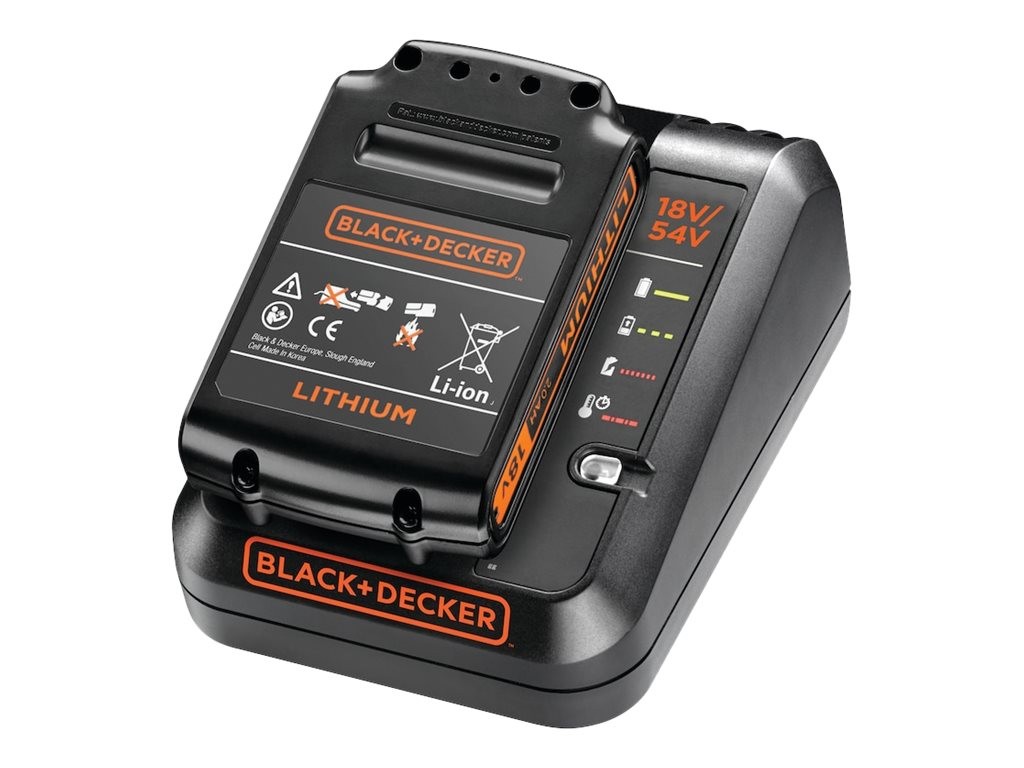 BLACK & DECKER 18V, 1x2.0 Ah laadija BDC2A20-QW