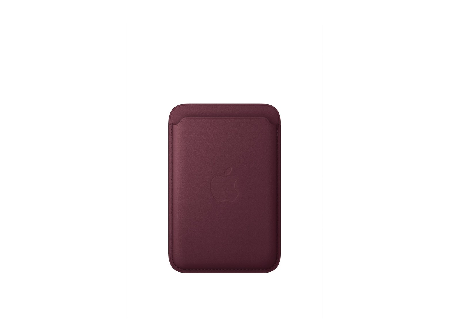 APPLE iPhone FineWoven Wallet with MagSafe - Burgundy Apple
