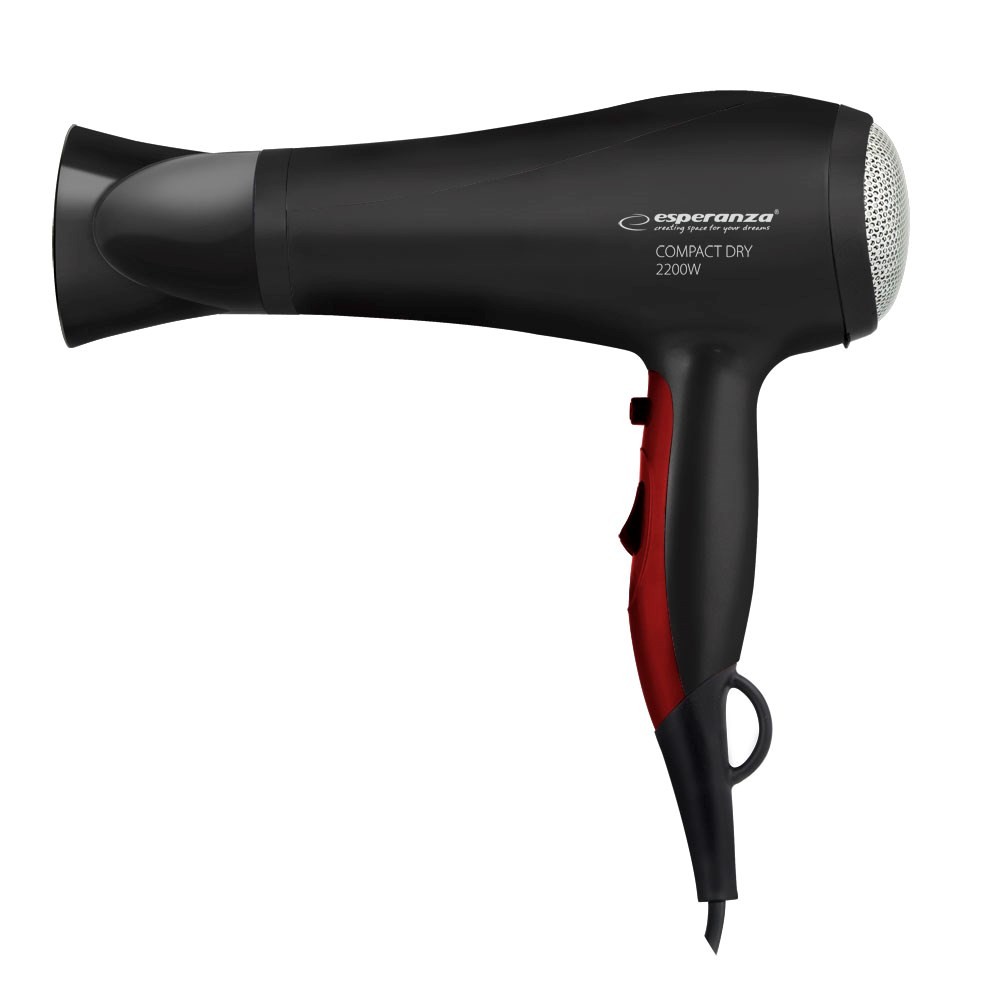 Esperanza EBH004K plaukų džiovintuvas Juoda 2200 W