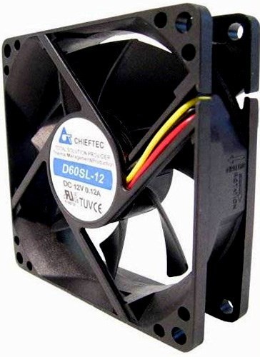 Chieftec AF-0625S arvuti jahutussüsteem, arvuti korpuse ventilaator, must