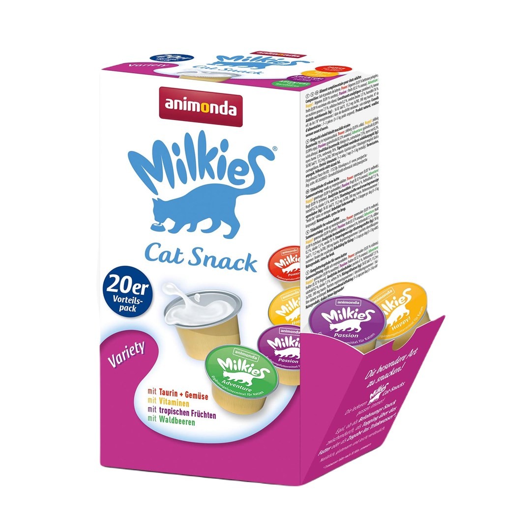ANIMONDA Milkies mitmekesine kassilemmik - 20 x 15g