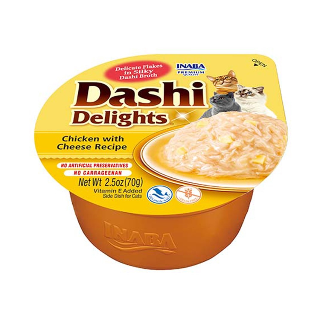 INABA Dashi Delights Kana Juustuga Bouillon Koerakas - 70g