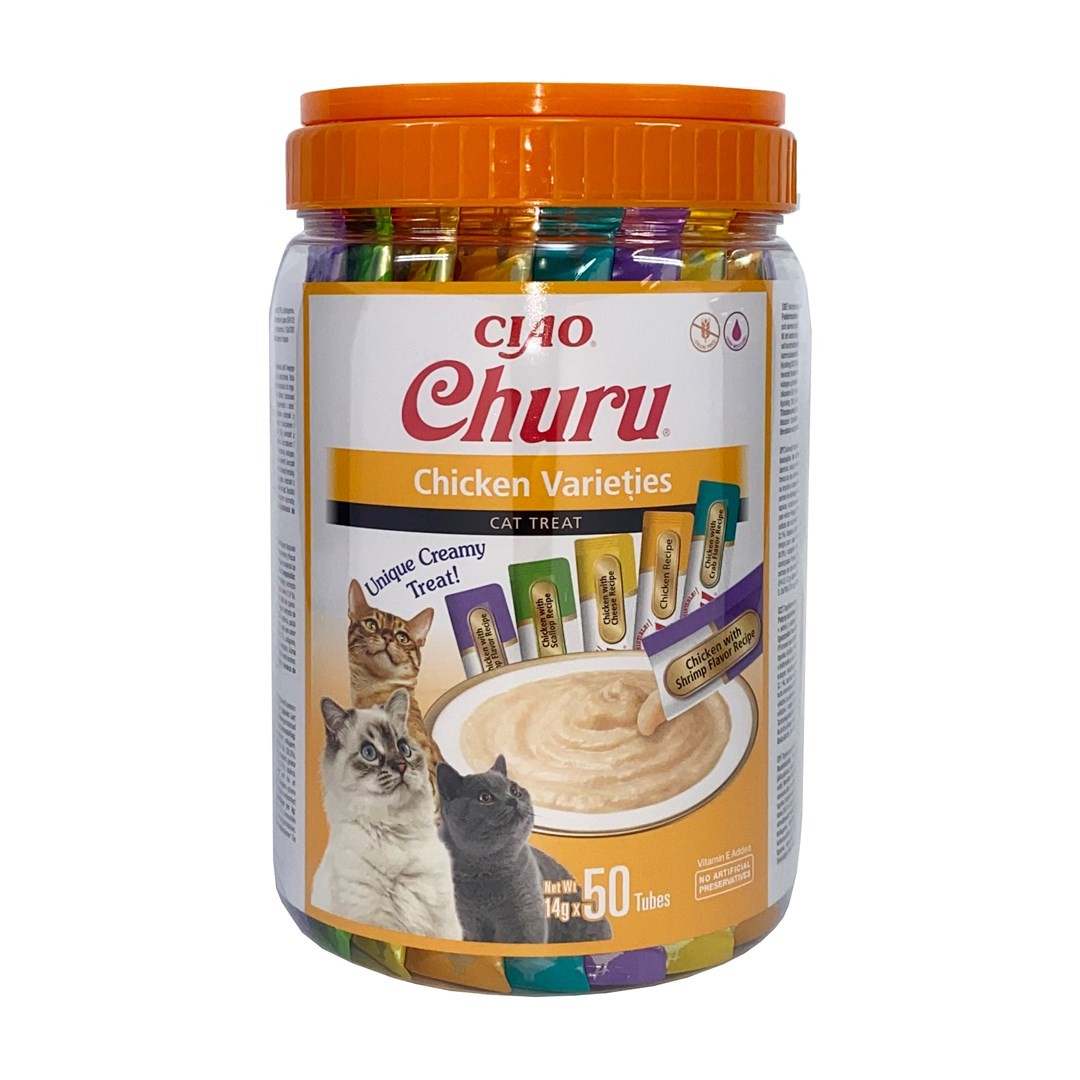 INABA Churu Mitmekesisusarvik Kana Koerakas - 50 x 14g
